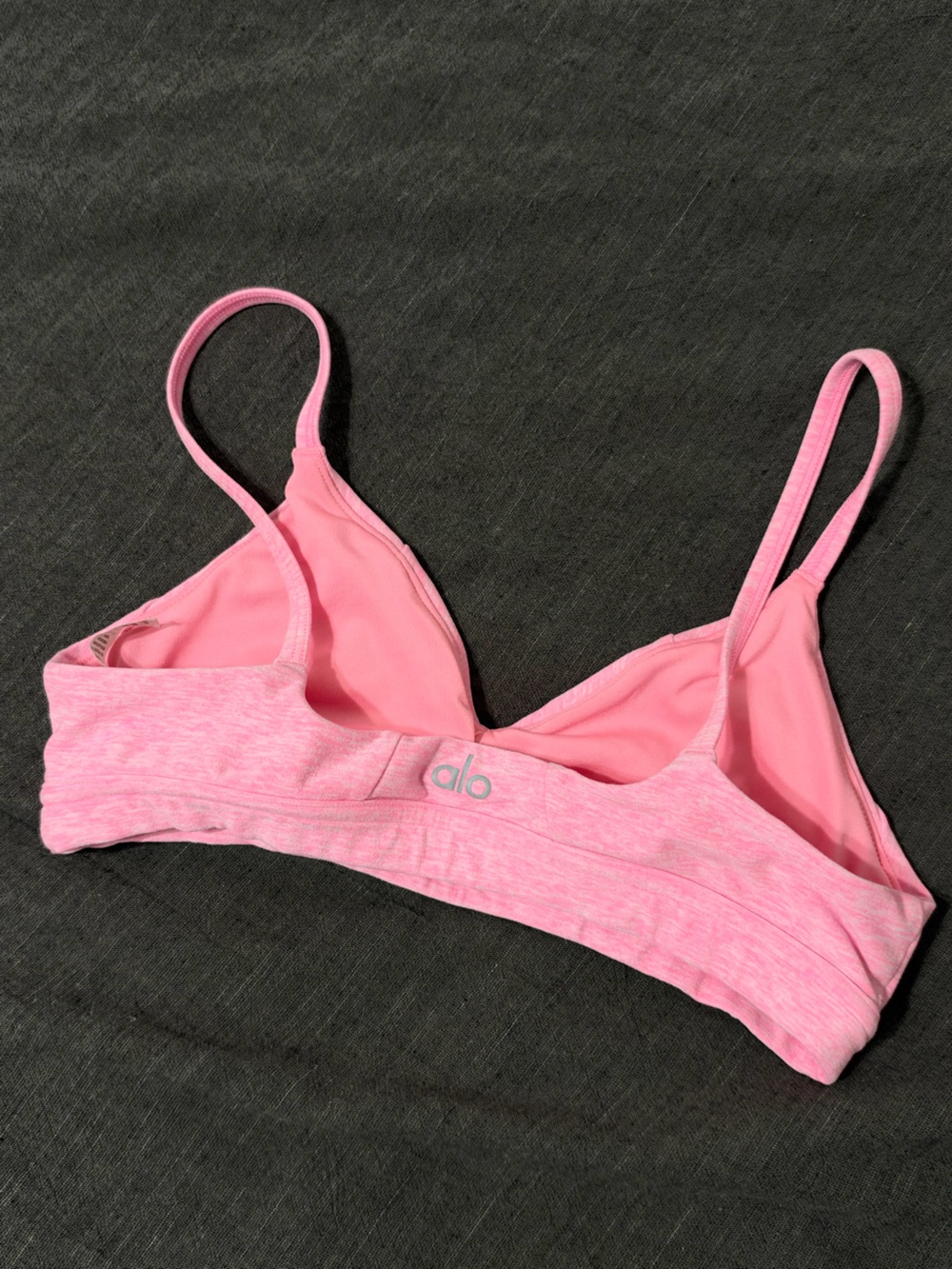 ALO Yoga Pink One-Piece Bodysuit Top